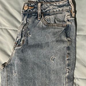 Pacsun Light wash high waisted jeans
